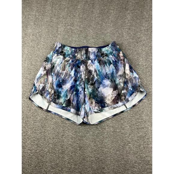 Lululemon Hotty Hot Women's Printed Running Shorts Size 8 - Picture 1 of 9
